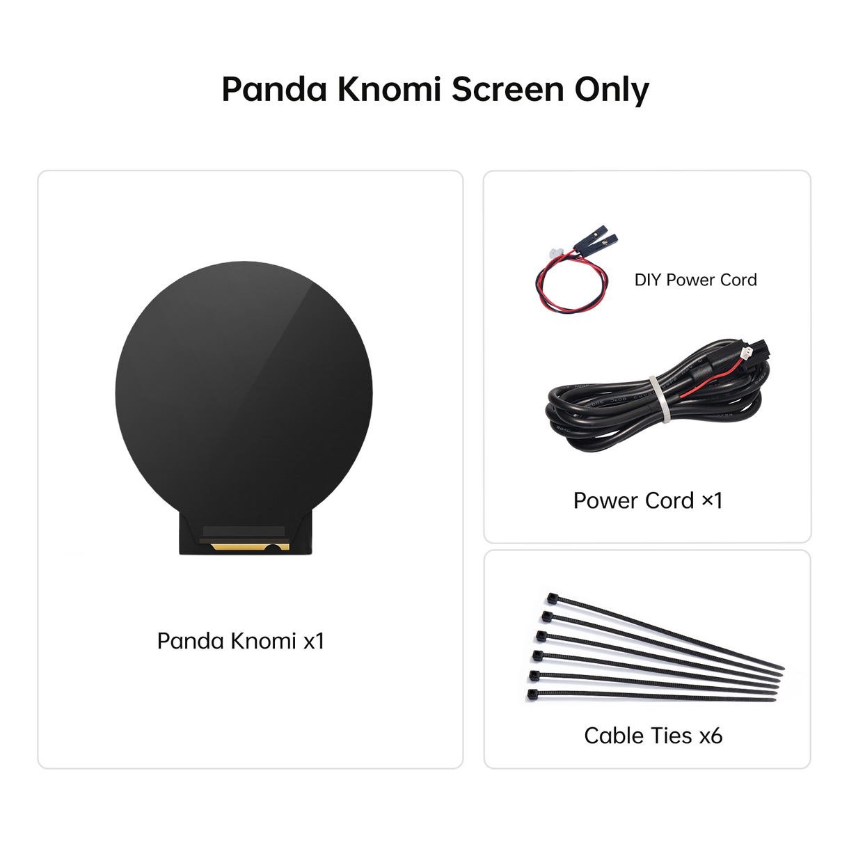 BIGTREETECH Panda Knomi Smart Display Companion for Bambulab Printers