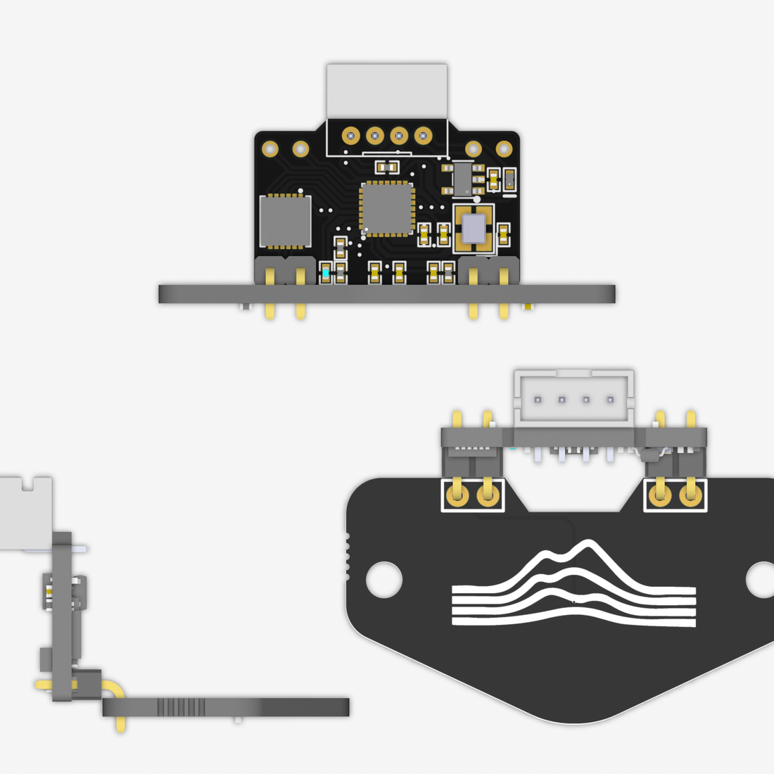 Cartographer Probe v3 with ADXL345 CAN & USB