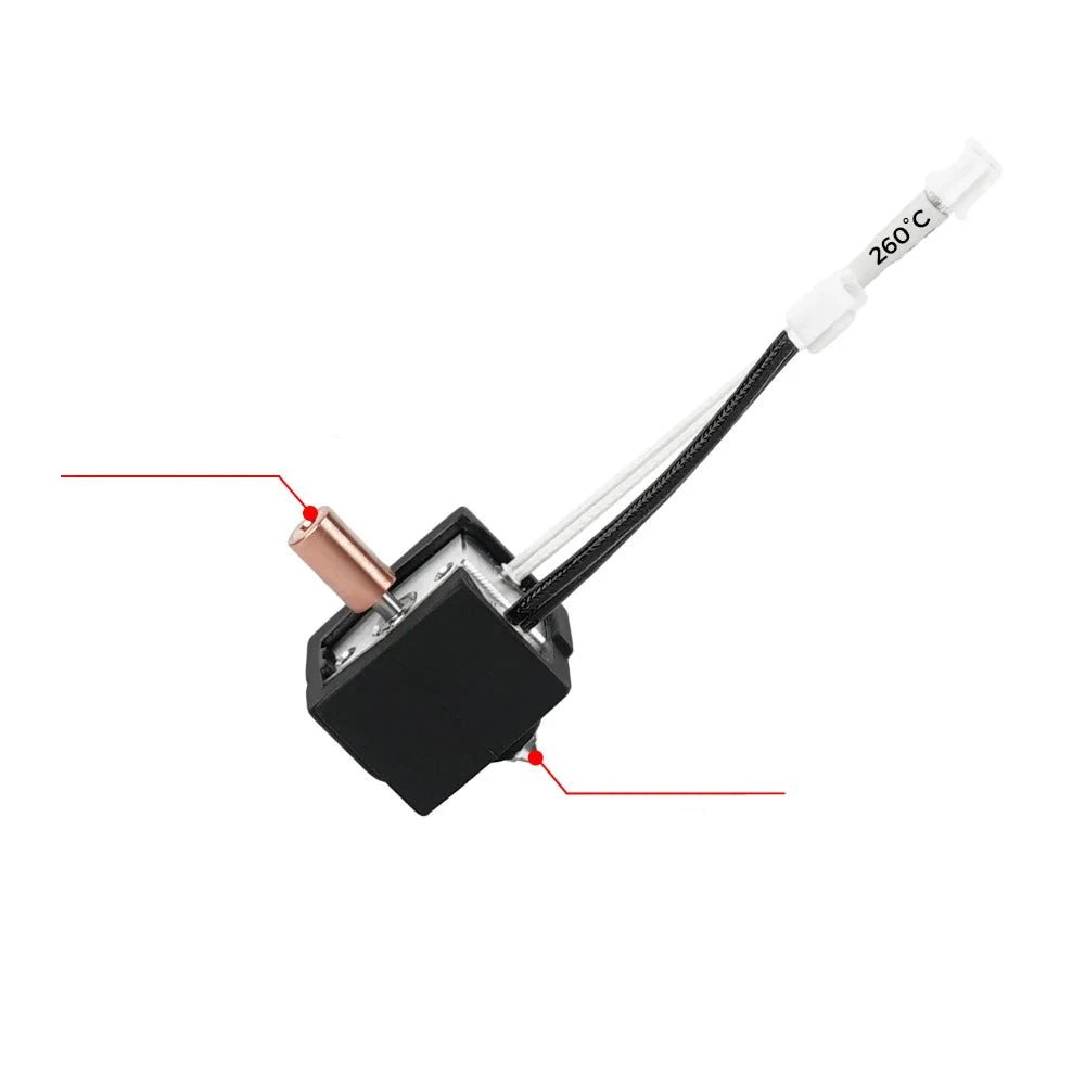 Aftermarket Hotend kit for Creality Ender 3 V3 SE - Copper Nozzle Kit (Bi Metal Heat break) - F - BV3HA - DREMC STORE