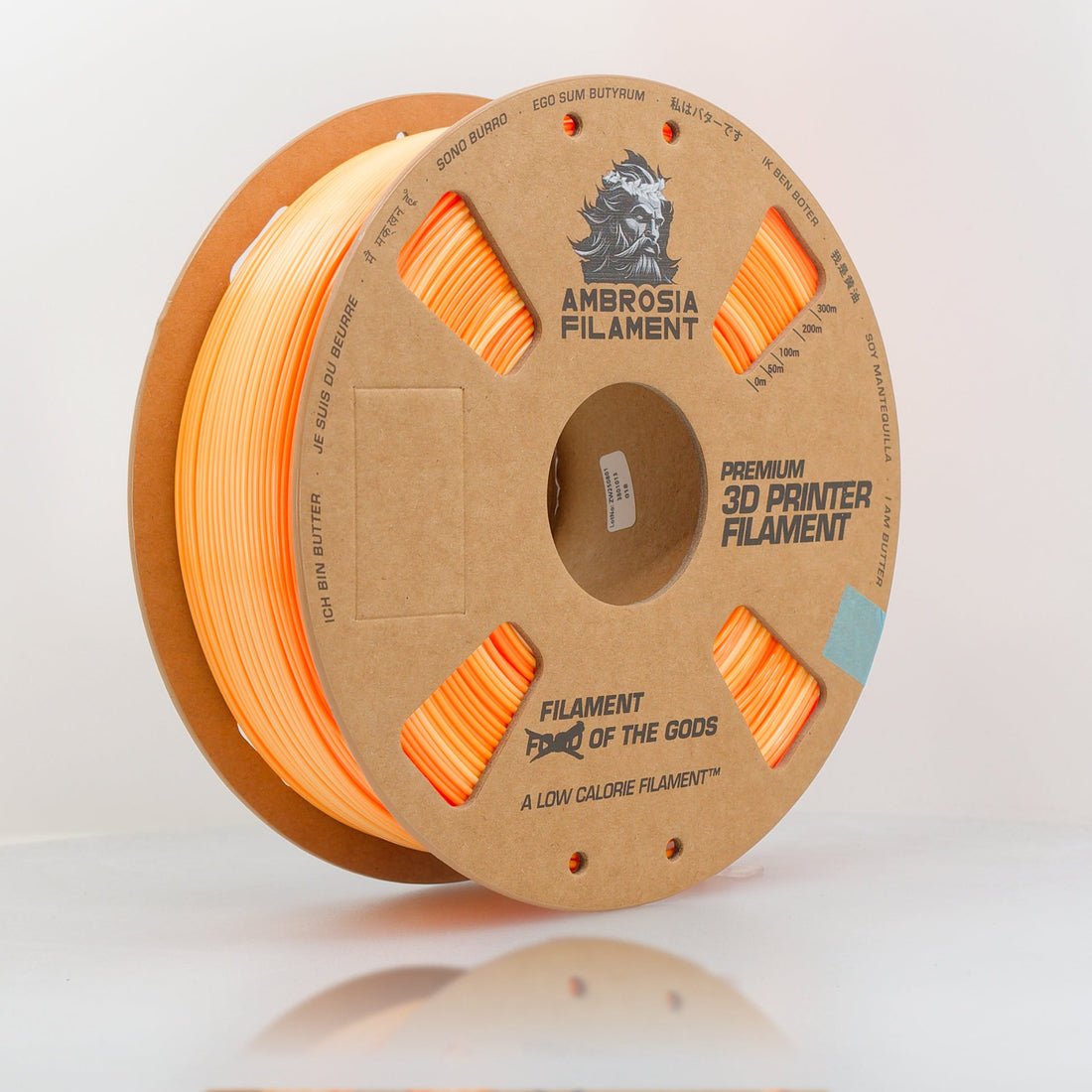 Ambrosia PLA Filament 1.75mm 1kg - Creamsicle - AMB3757CRE - DREMC STORE