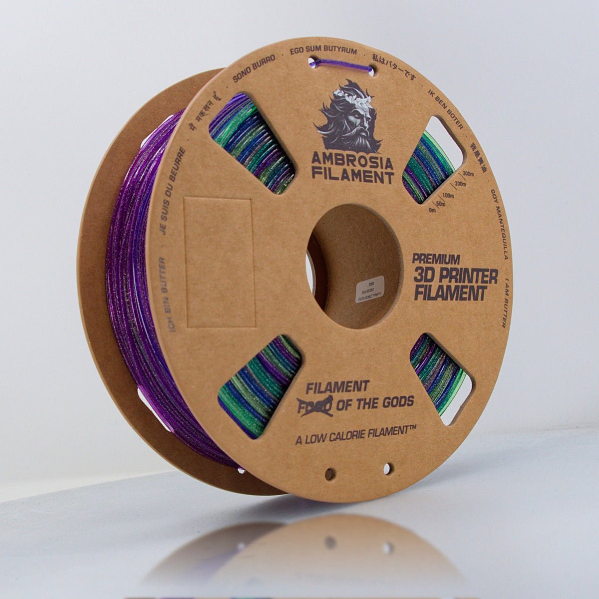 Ambrosia PLA Filament 1.75mm 1kg - Cosmic Shimmer - AMB3906COS - DREMC STORE 3D Printing Supplies