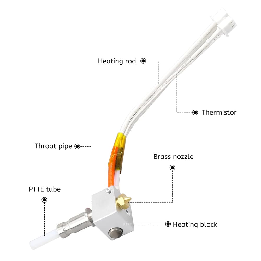 Anycubic Original Kobra V5 J - Head Hotend kit - F-OKOBRA-HAK - DREMC STORE 3D Printing Supplies