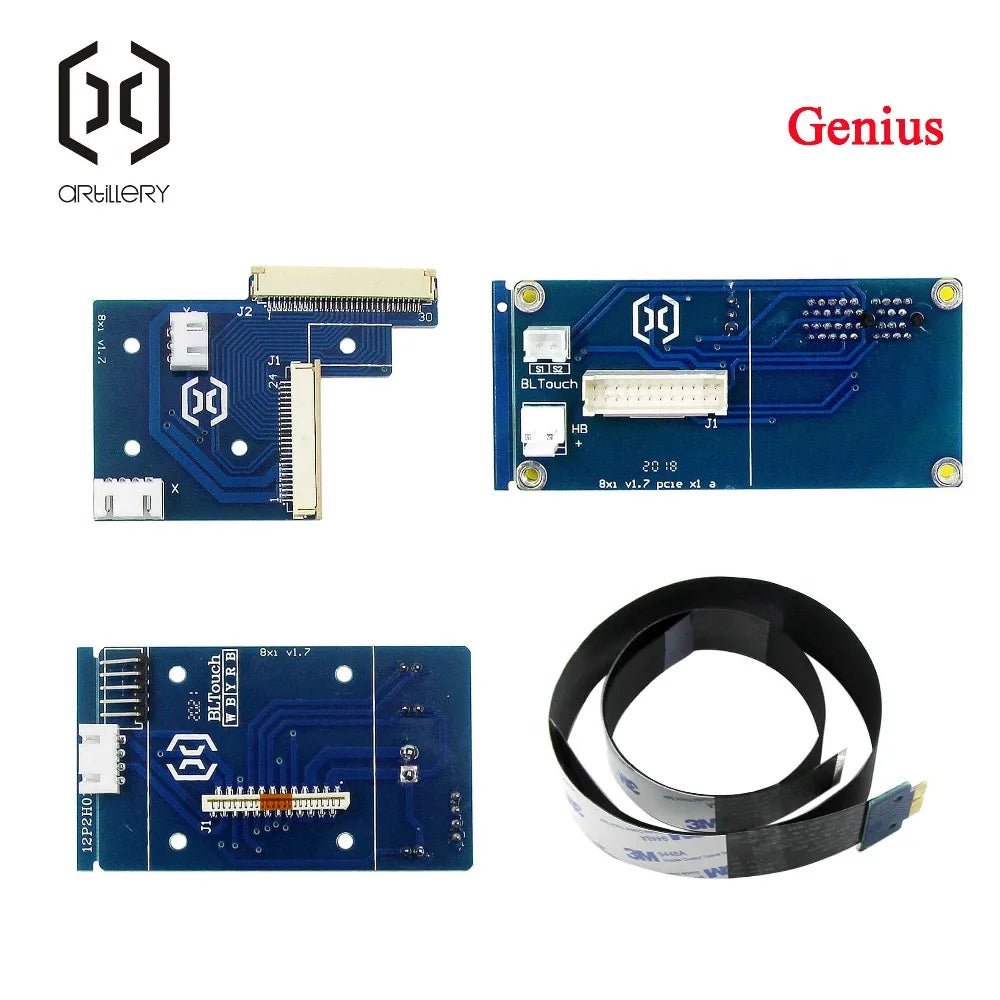Artillery Sidewinder X1 / Genius PCB + Ribbon Cable - Genius - ART - GENIUS - PCB - KIT - DREMC STORE