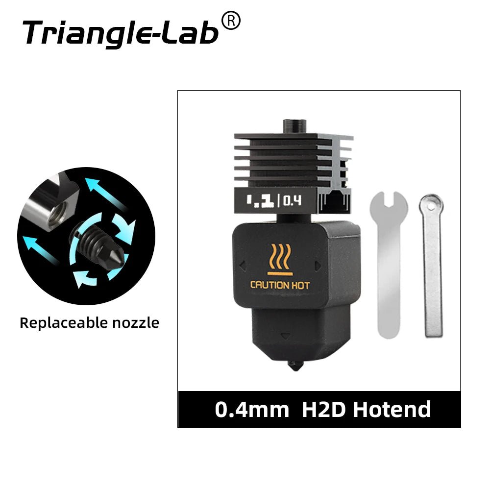 Bambu labs H2D hot end Kit (TZ Nozzle) by Trianglelab - 0.4mm - TL - TZ - H2D - H - 04 - DREMC STORE
