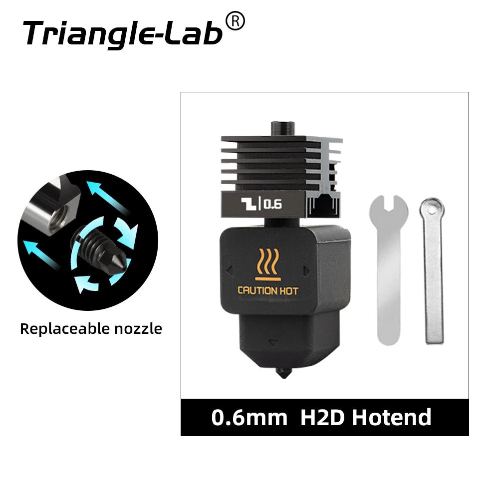Bambu labs H2D hot end Kit (TZ Nozzle) by Trianglelab - 0.6mm - TL - TZ - H2D - H - 06 - DREMC STORE