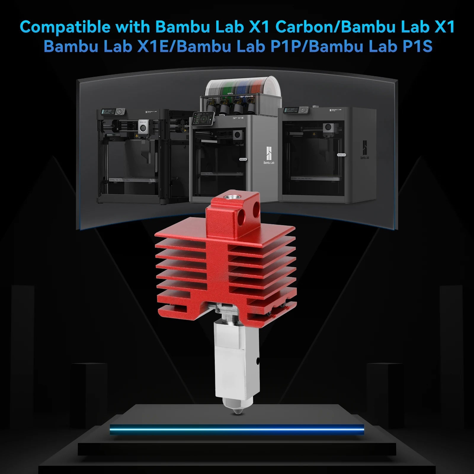 Bambu Labs Hotend Upgrade TZ 4.0 For Bambu Labs X1 / P1P Compatible - For X1 Series - F - TZ - 40 - X1 - DREMC STORE