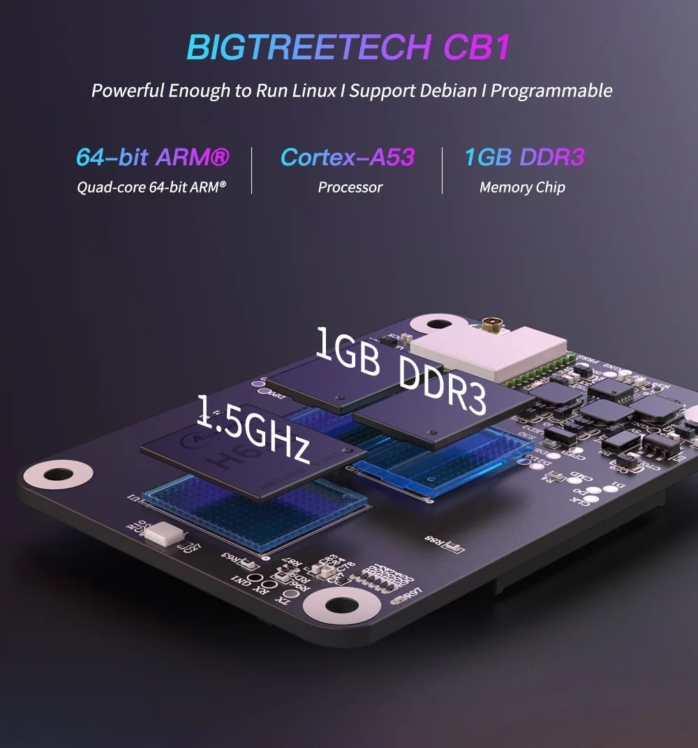 Bigtreetech CB1 eMMc - Alternative to Raspberry PI CM4 - 1020000430 - DREMC STORE