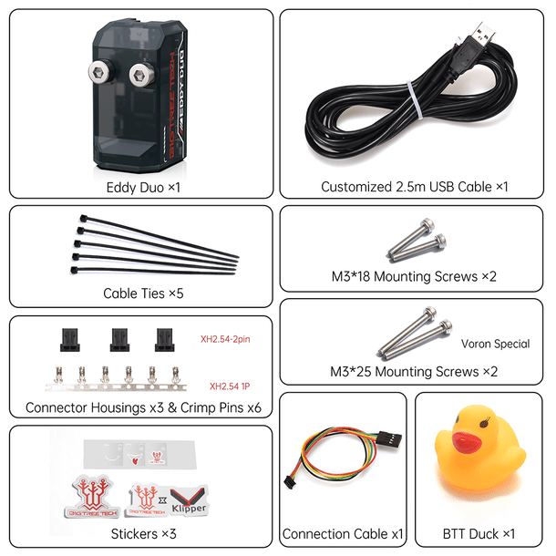 Bigtreetech Eddy Sensor - Eddy Duo (USB or CAN) - 1060000710 - DREMC STORE