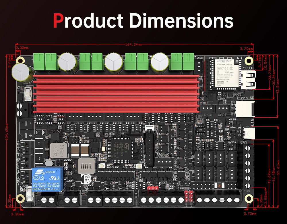 Bigtreetech Scylla V1.0 - 1020000477 - DREMC STORE