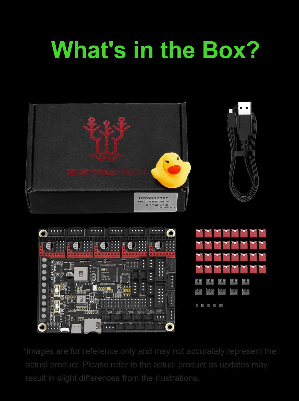 Bigtreetech SKRat V1.0 Motherboard For 3D Printer - 1020000397 - DREMC STORE