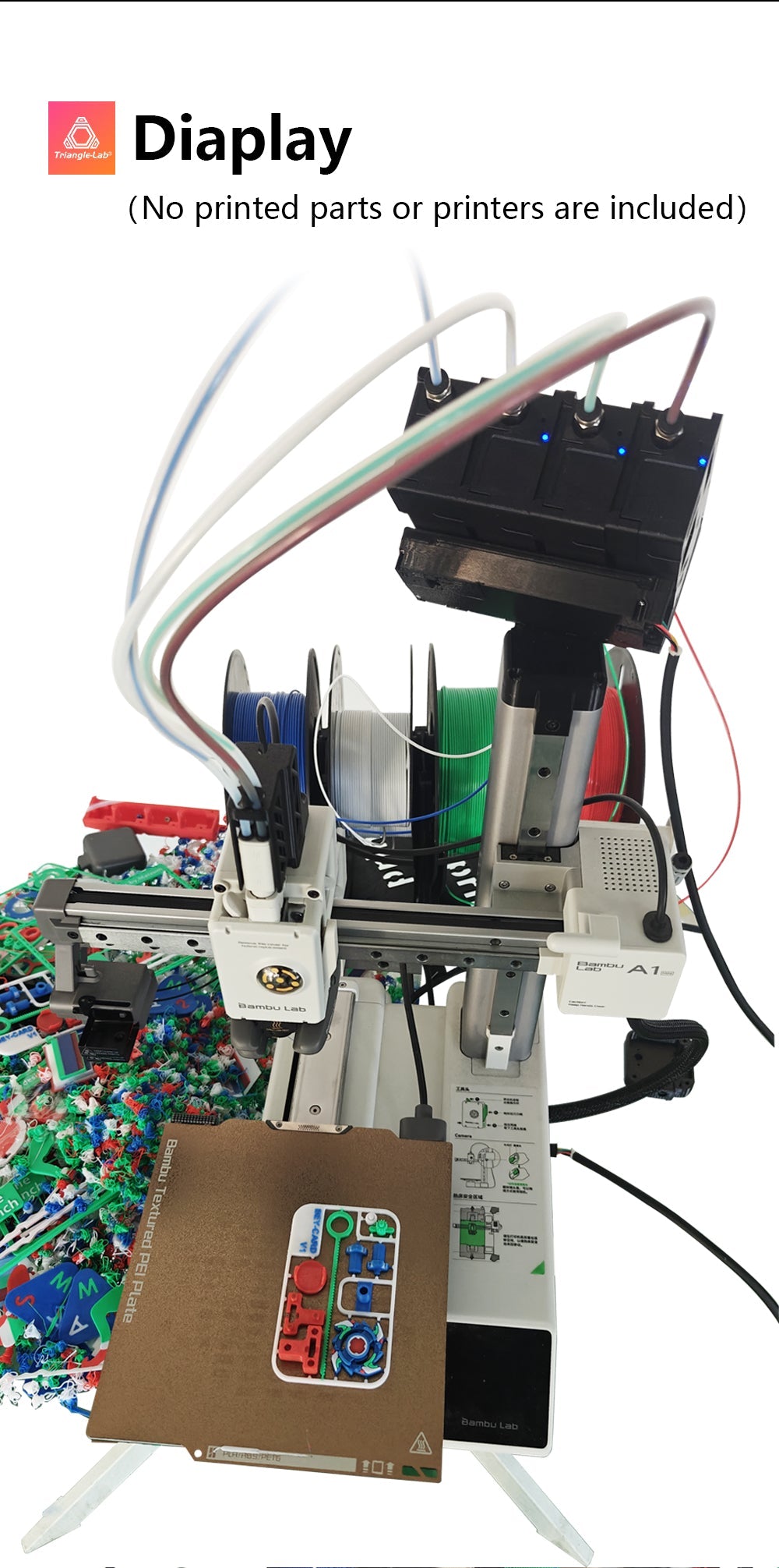 BMCU AMS / AMS lite / BMCU 370 / BMCU Hardware Kit Bambu Lab AMS FOR A1 A1mini - Hardware Kit - TL - BMCU - A - DREMC STORE