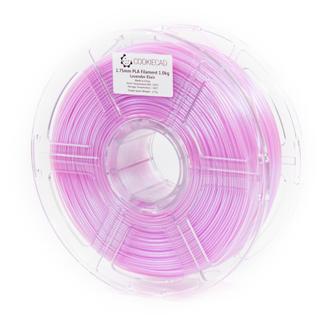 Cookiecad Elixir PLA Filament 1.75mm 1kg - Lavender Elixir - pla - elixir - lavender - DREMC STORE