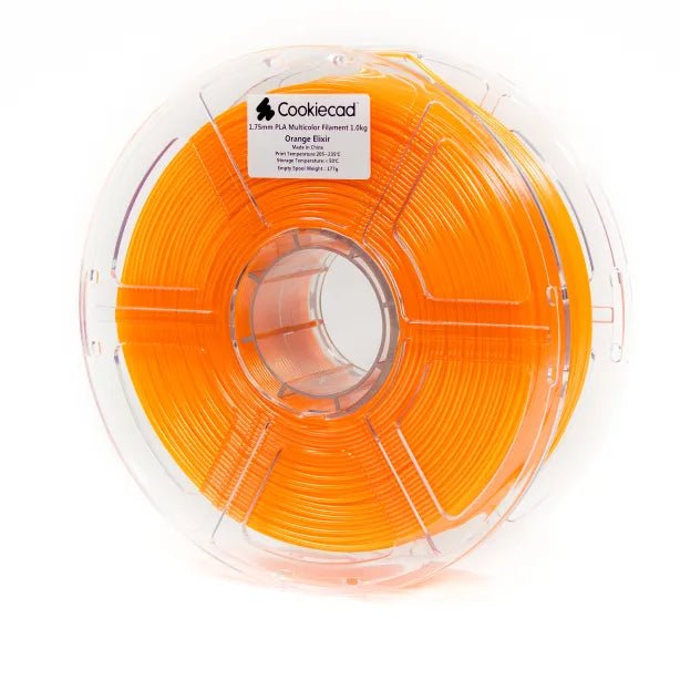Cookiecad Elixir PLA Filament 1.75mm 1kg - Orange Elixir - pla - elixir - orange - DREMC STORE