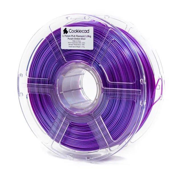 Cookiecad Elixir PLA Filament 1.75mm 1kg - Purple Ombre Elixir - pla - elixir - purple - ombre - DREMC STORE