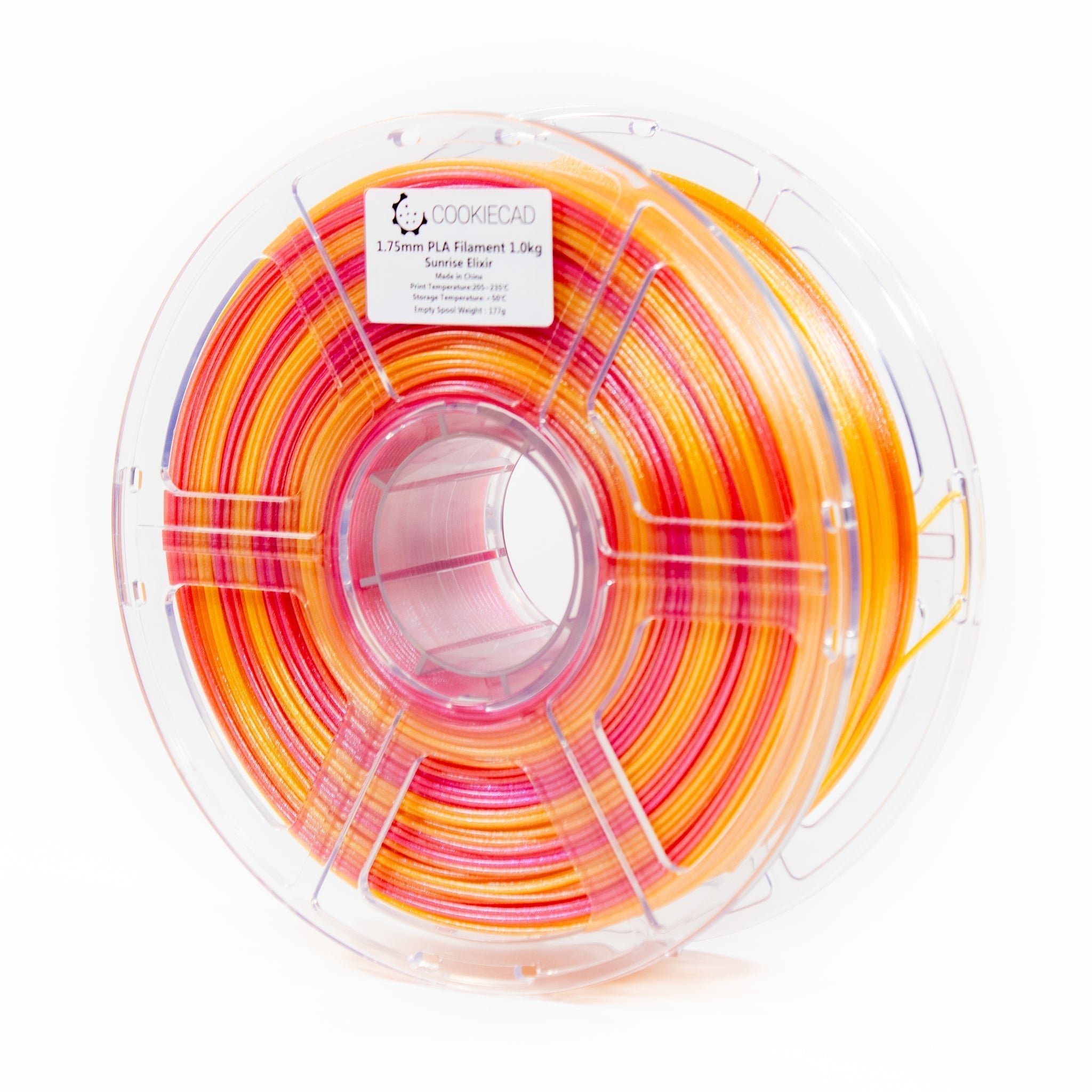 Cookiecad Elixir PLA Filament 1.75mm 1kg - Sunrise Elixir - pla - elixir - sunrise - DREMC STORE