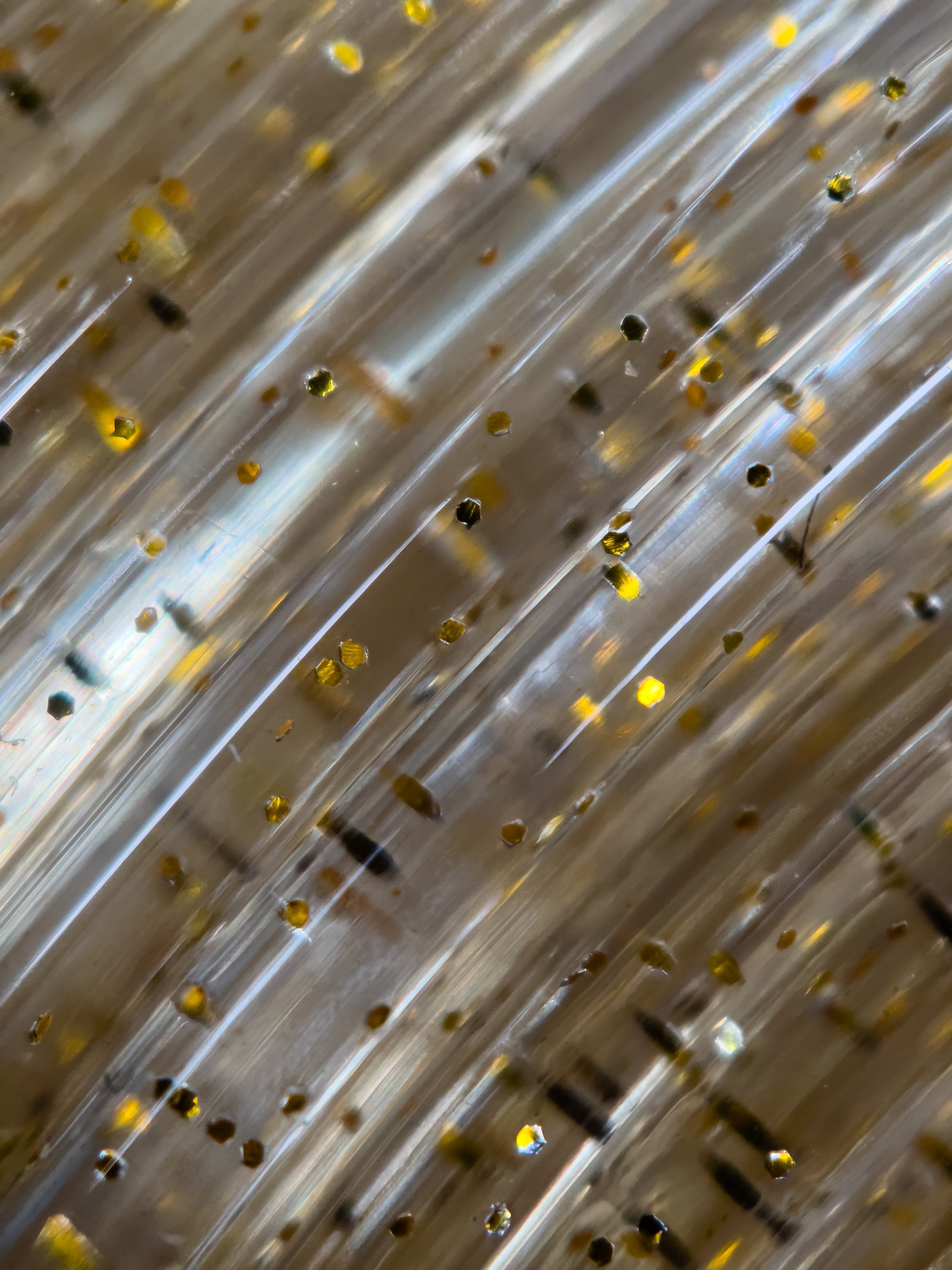 Cookiecad Glittery Filament PETG Filament 1.75mm - 1kg - Gold Dust Clear with Gold Glitter - petg-gold-dust-clear - DREMC STORE 3D Printing Supplies