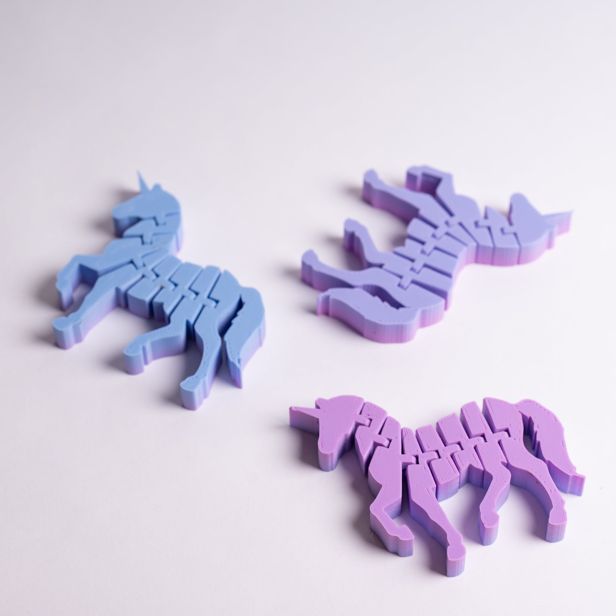 Cookiecad PLA Gradient Filament 1.75mm 1kg - Unicorn (pink → blue → purple) - X002ROCMFT - DREMC STORE