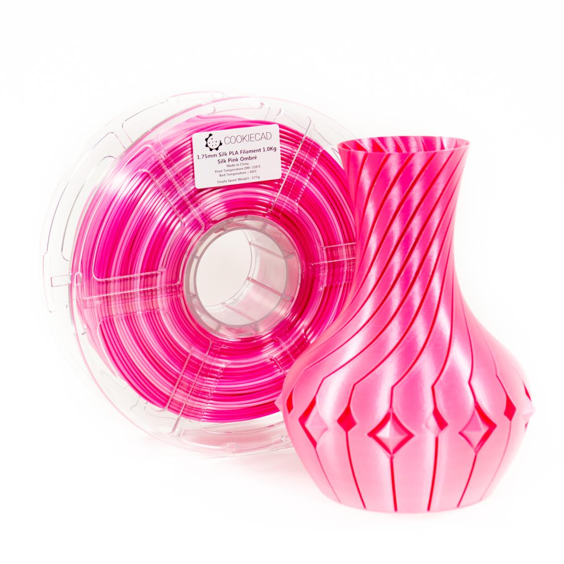 Cookiecad PLA Silk Gradient Filament 1.75mm 1kg - Silk Mermaid - X003LB4DD1 - DREMC STORE