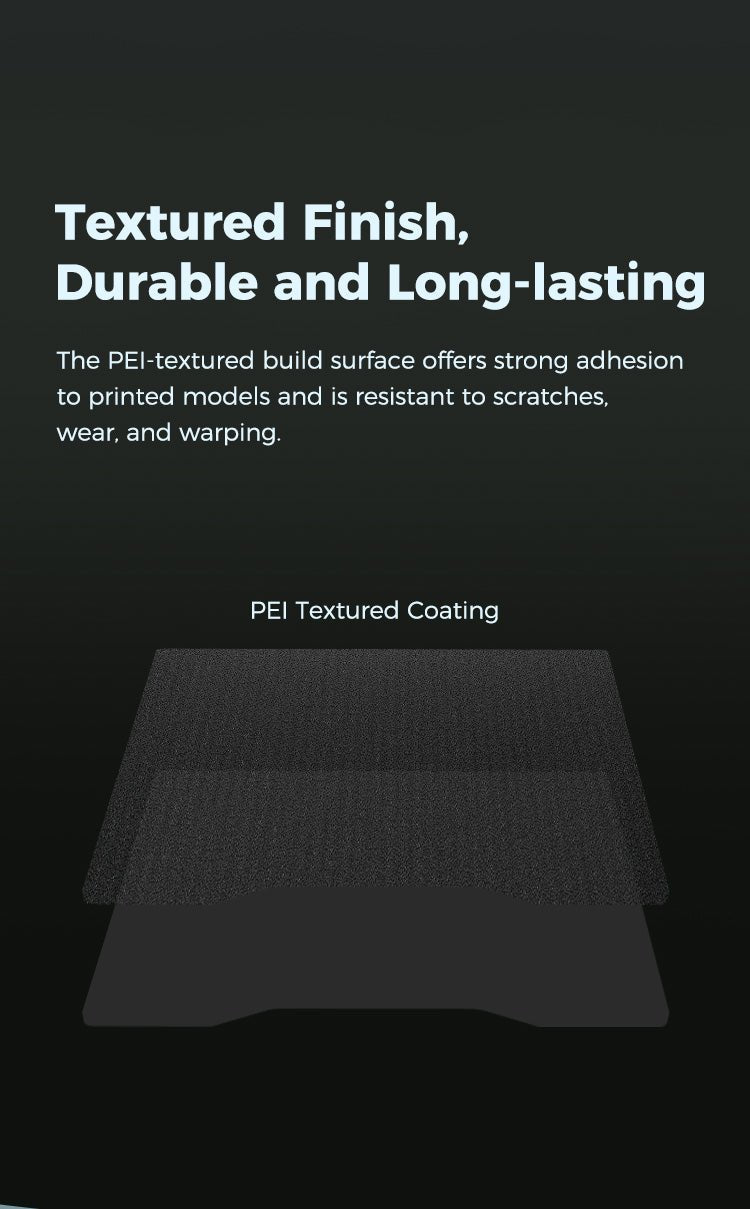 Creality Hi Double Sided Black Textured PEI Build Plate - 4004090150 - DREMC STORE
