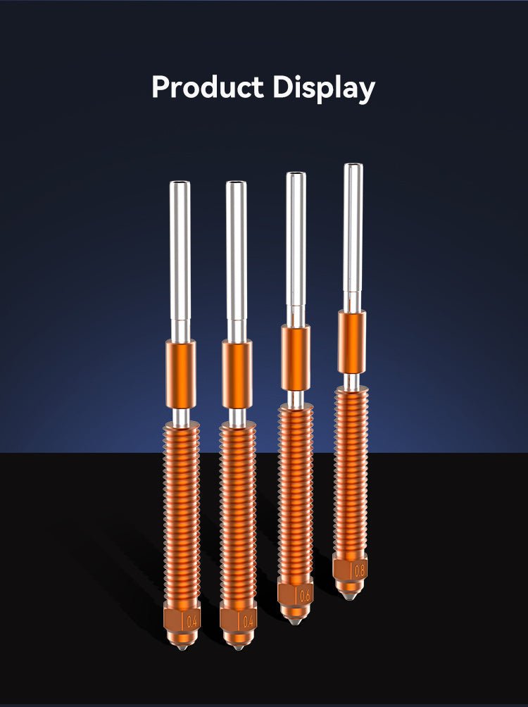 Creality K2 Unicorn Nozzle for K2 Series / Creality Hi - Mixed Kit (4pc) - 4008030075 - DREMC STORE