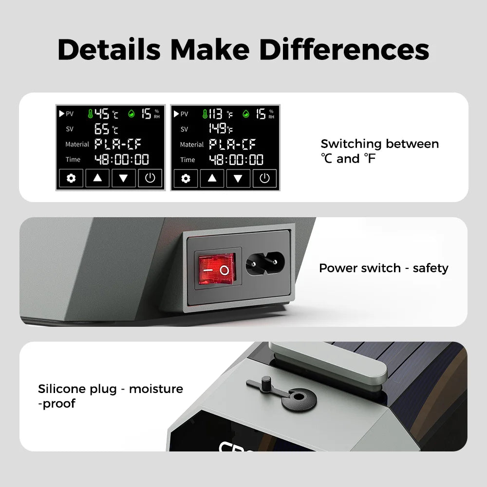 Creality Space Pi Filament Dryer - 4005010081 - DREMC STORE