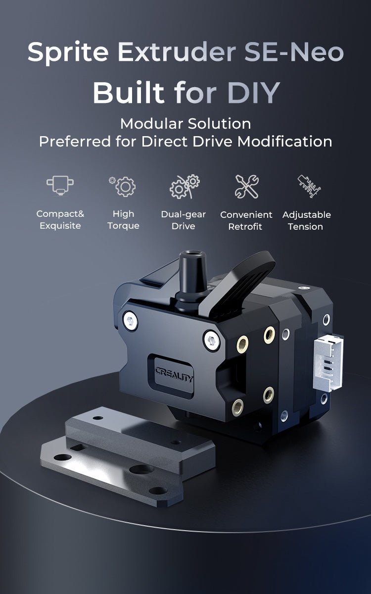 Creality Sprite Extruder Upgrade Kit for Ender 3 Neo Series - For Ender 3 Neo Series - 4001020070 - DREMC STORE
