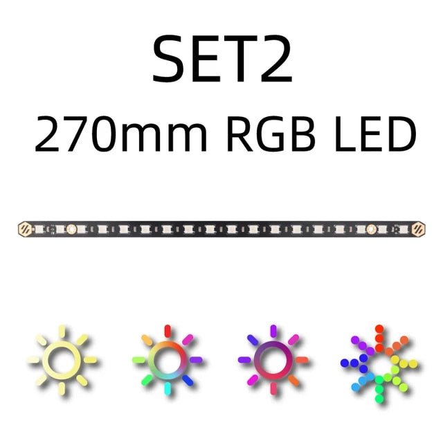 Daylight & Daylight Neo (RGB) Daylight LED Bar (1pc) by Mellow3D - 270mm RGB Led - 10VORONRLED270 - DREMC STORE