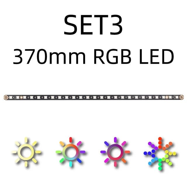 Daylight & Daylight Neo (RGB) Daylight LED Bar (1pc) by Mellow3D - 370mm RGB Led - 10VORONRLED370 - DREMC STORE