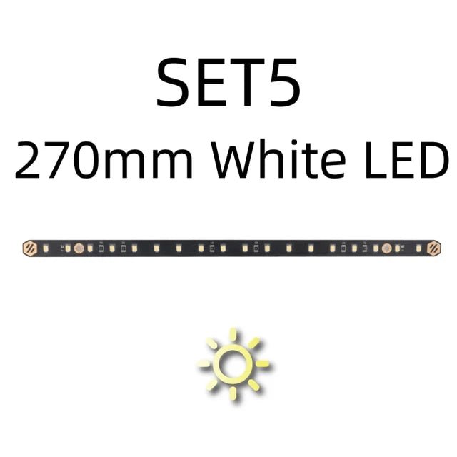 Daylight & Daylight Neo (RGB) Daylight LED Bar (1pc) by Mellow3D - 270mm White Led - 10VORONWLED270 - DREMC STORE