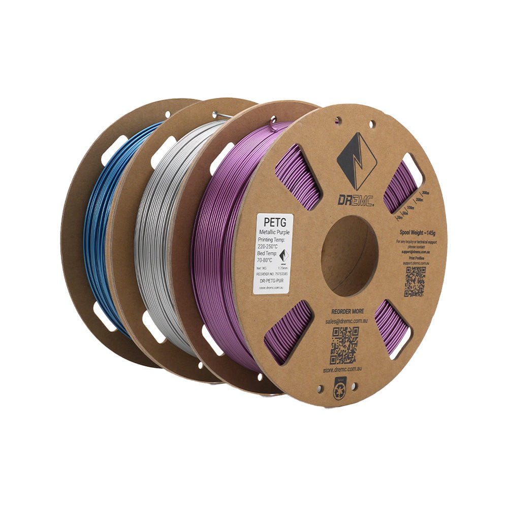 DREMC PETG Filament 1.75mm 1kg - Black - DR - PETG - BLK - DREMC STORE