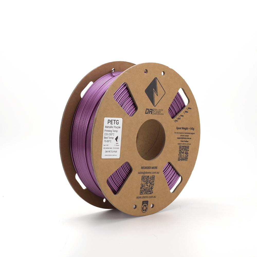 DREMC PETG Filament 1.75mm 1kg - Purple - DR - PETG - PUR - DREMC STORE