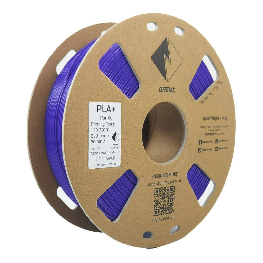 DREMC PLA+ Filament 1.75mm 1kg - Purple - DR - PLA - PUR - DREMC STORE