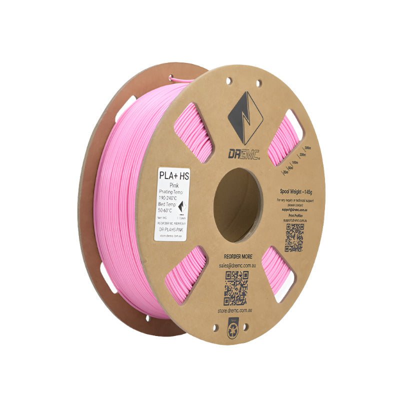 Cardboard spools of DREMC PLA+ HS Pink Filament