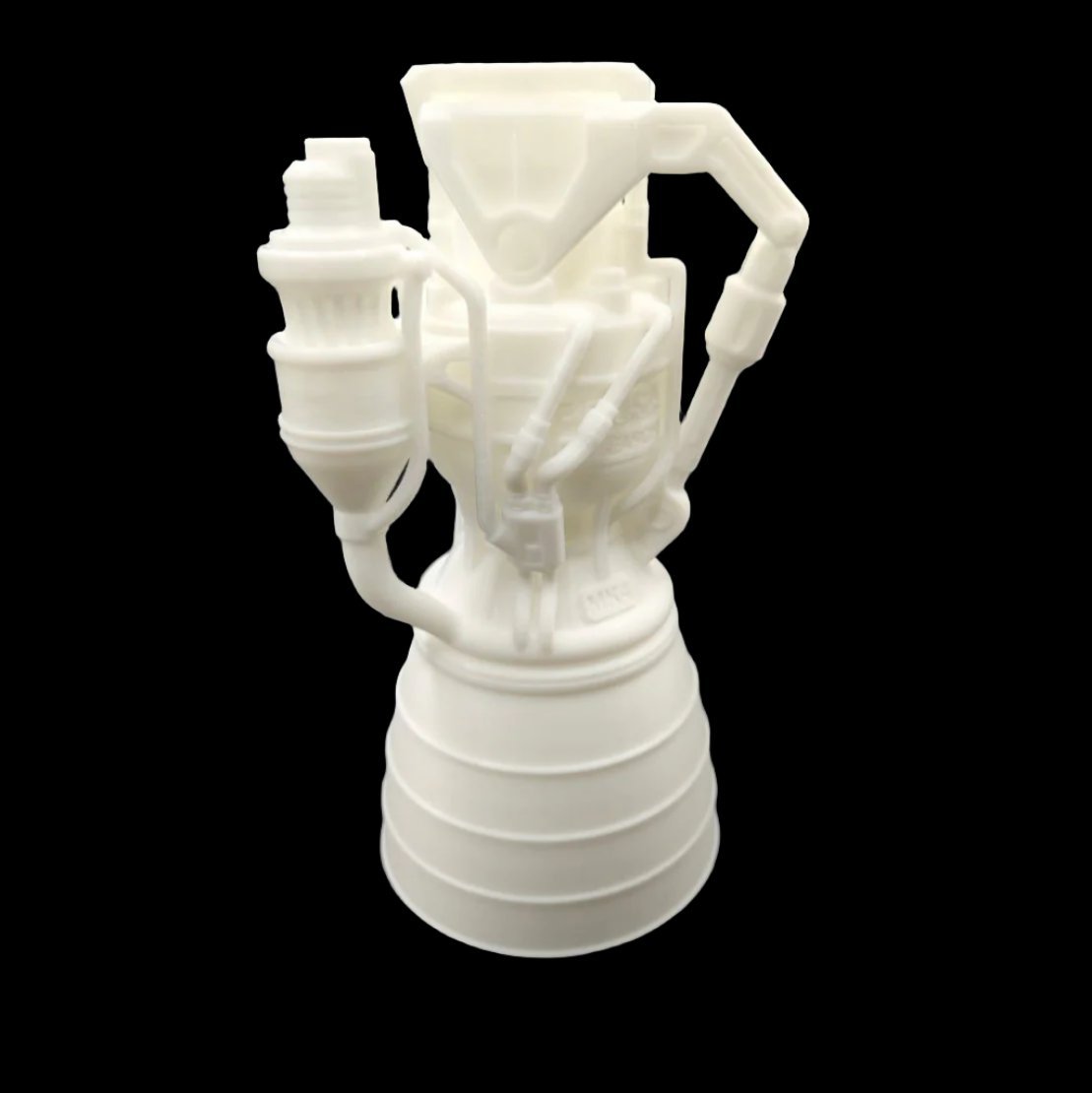 Printed Example of DREMC PLA+ HS White Filament