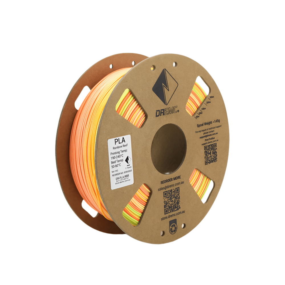 DREMC PLA Rainbow Filament 1.75mm 1kg - Colour - DR-PLA-RBW - DREMC STORE