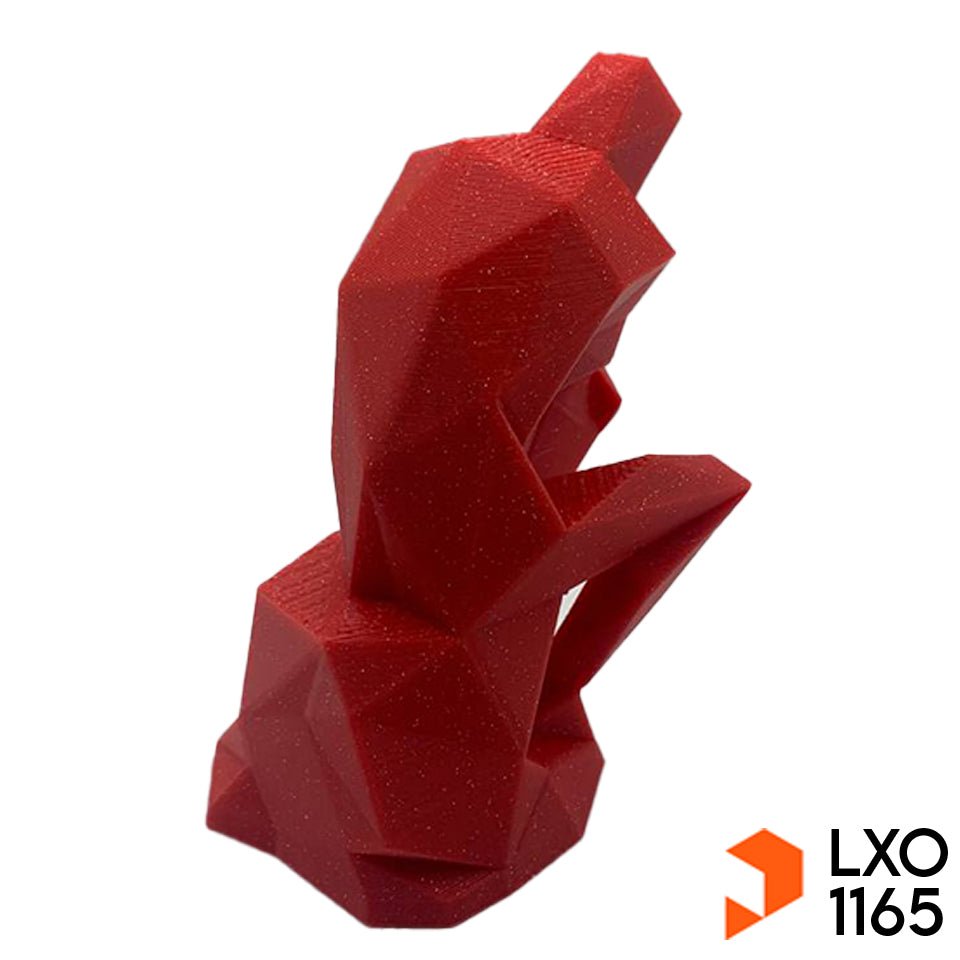 DREMC Sparkle ABS+ Filament 1.75mm 1kg - Sparkle Red - DRS - ABS - RED - DREMC STORE