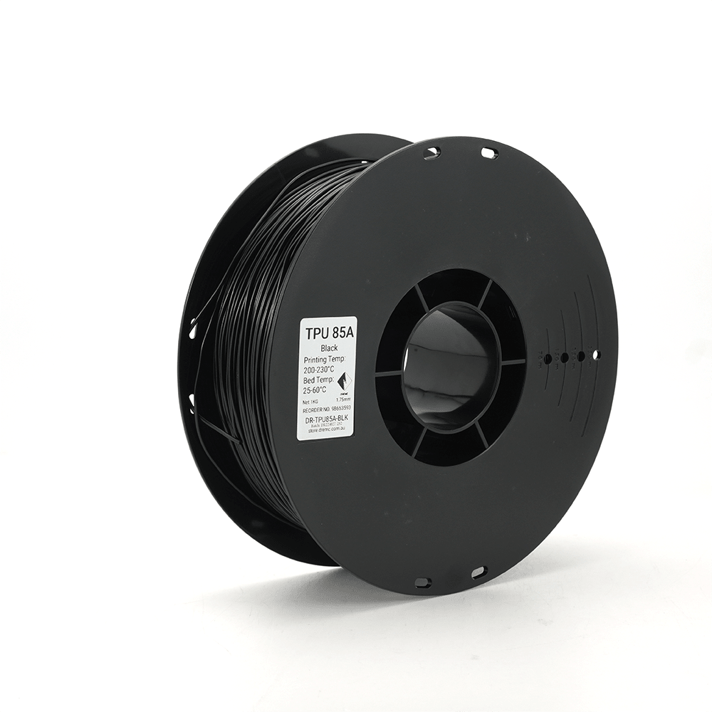 DREMC TPU 85A Filament 1.75mm 1kg - Black - DR-TPU85A-BLK - DREMC STORE 3D Printing Supplies