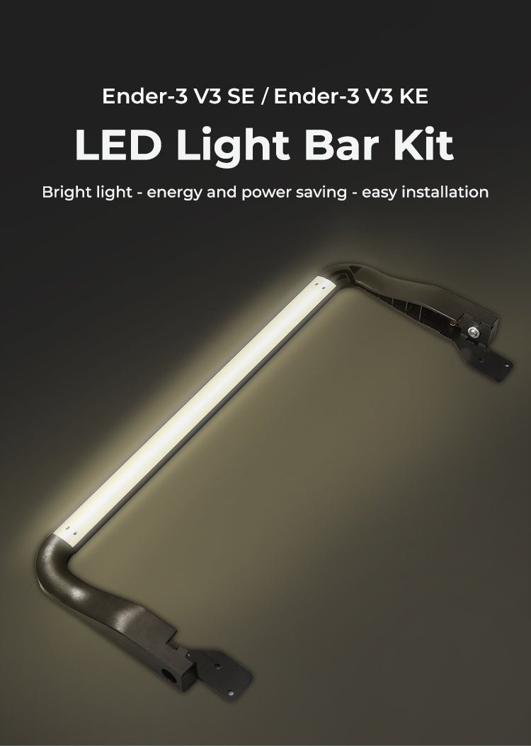 Ender - 3 S1 / Ender 3 V2 / Ender 3 V3 LED Light Bar Kit - Ender 3 S1 - 4004010208 - DREMC STORE
