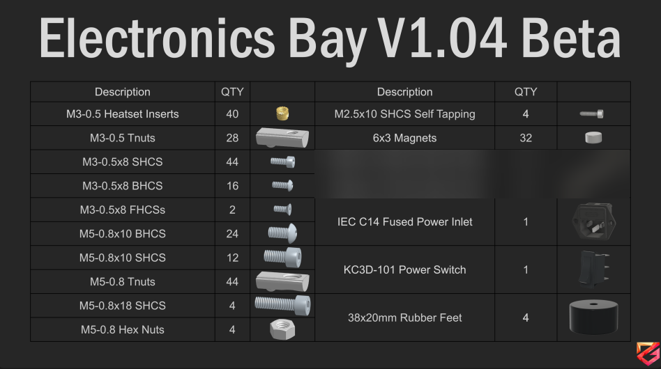 Zero G Mercury Electronics Bay 1.04 Beta Hardware Kit