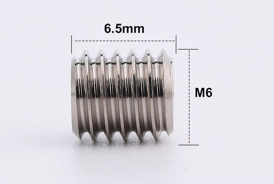 Trianglelab High Flow Plated Copper QIDI Adpater for V6 Nozzle