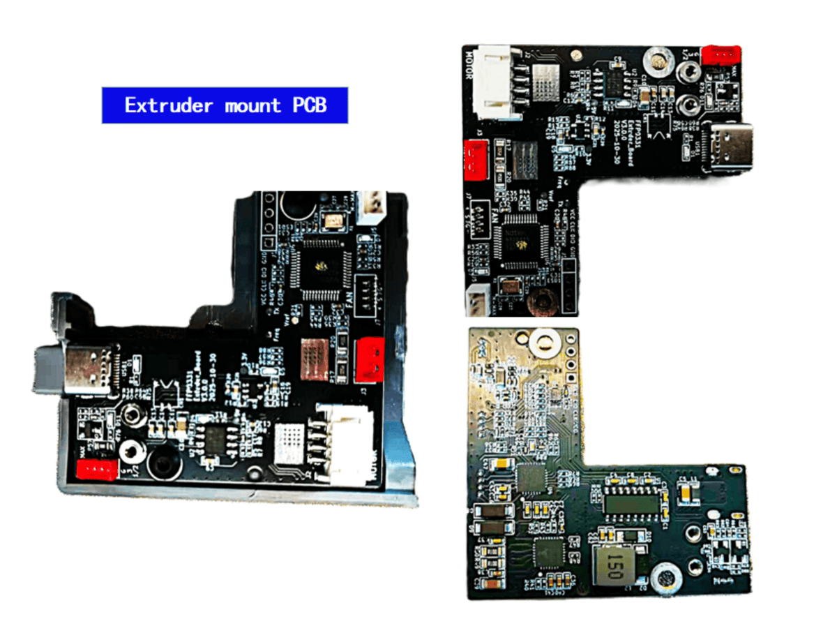 Flashforge Creator 5 / 5 Pro Extruder Mount PCB - 20006183001 - DREMC STORE 3D Printing Supplies