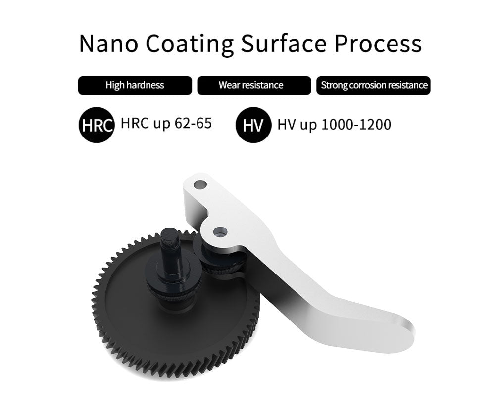 Fysetc Hardened Steel Extruder Gear Assembly for Bambu A1 Series - F - BAGK - DREMC STORE
