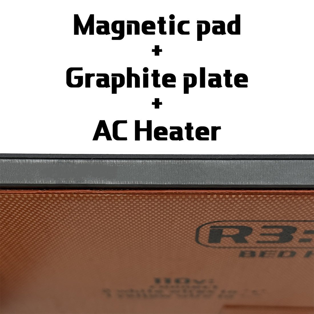 Graphite Plate - Heatbed Upgrade For Snapmaker U1 - R3-GPLATE-U1 - DREMC STORE 3D Printing Supplies