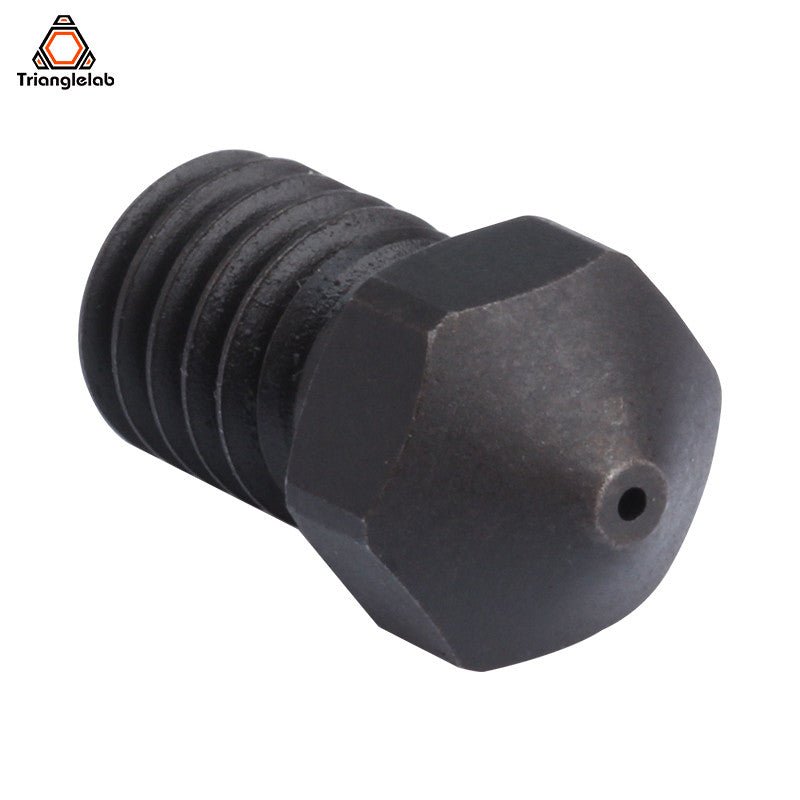 Hardened Steel V6 RepRap Nozzle Compatible TriangleLab - 0.2mm - 78663081 - DREMC STORE