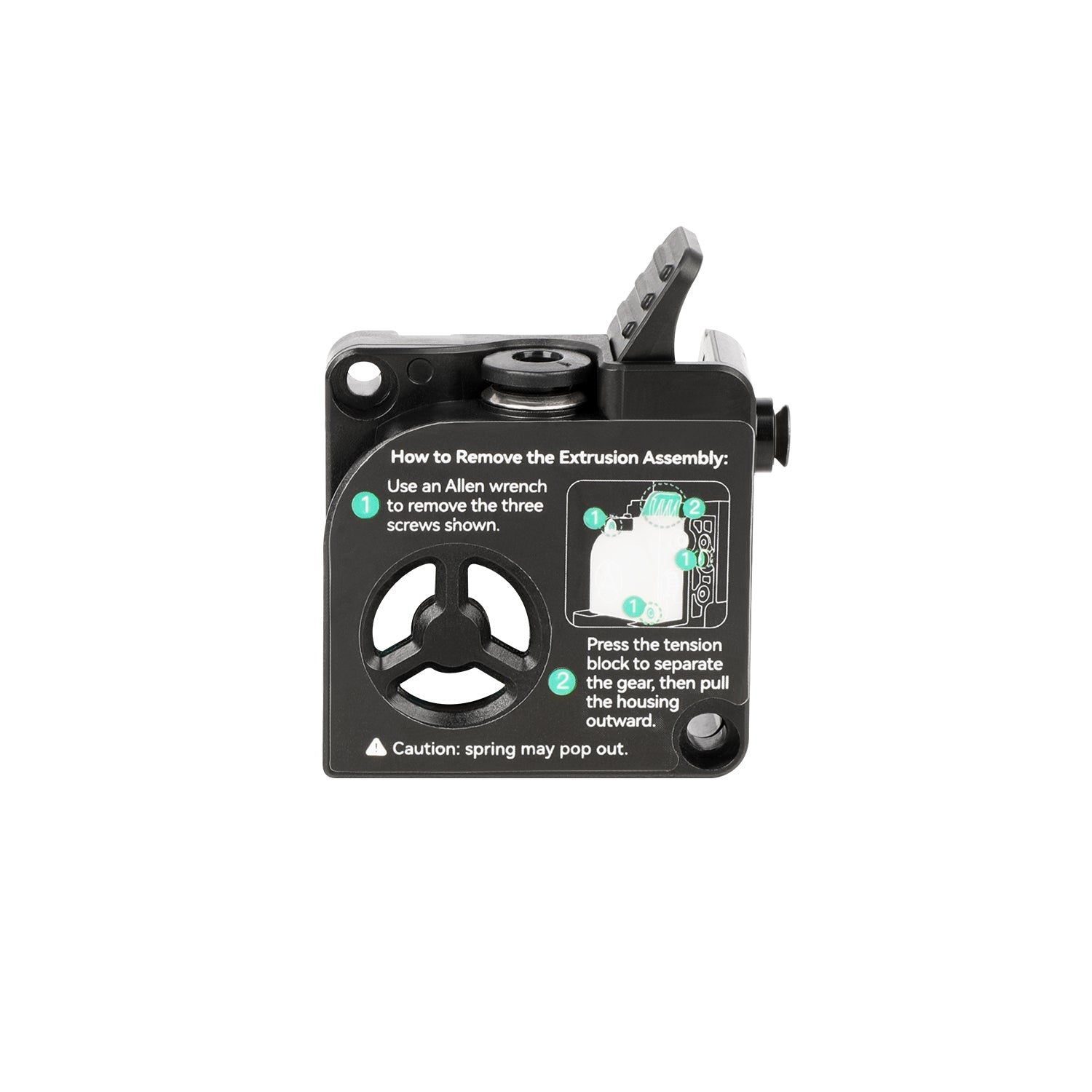 K2 Plus Extruder Shell Kit - 4001020081 - DREMC STORE