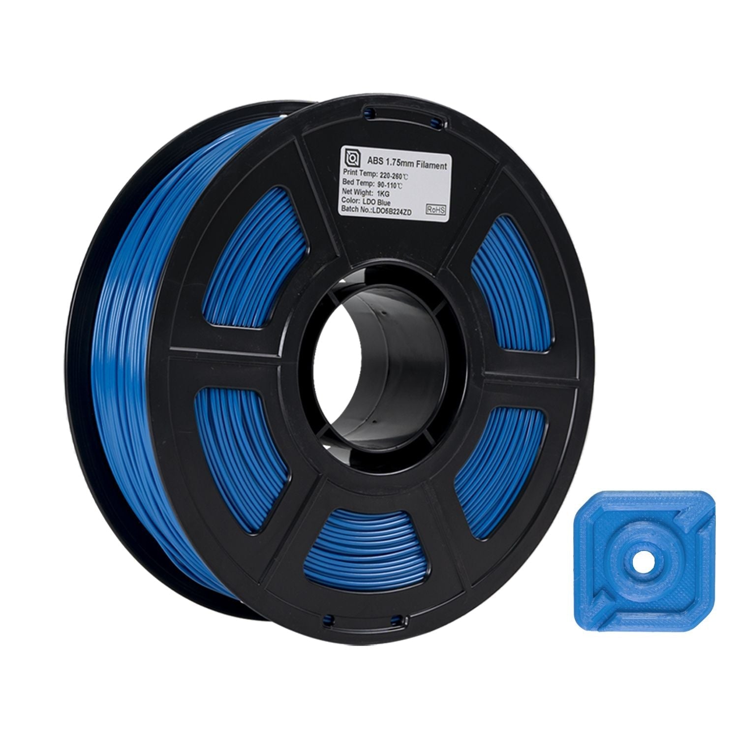 LDO ABS Filament 1.75mm 1kg - Blue - LDO - LDOF - ABS - BLUE - DREMC STORE