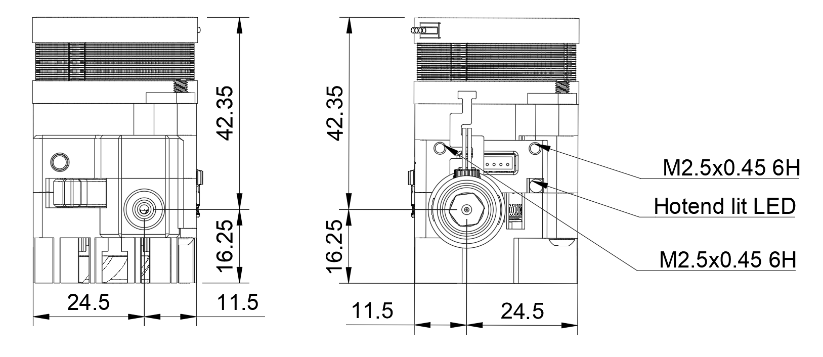 LDO Smart Orbiter (Orbiter 3.0) SO3 V6 / Revo - V6 Bondtech CHT - LDO - SO3 - DREMC STORE