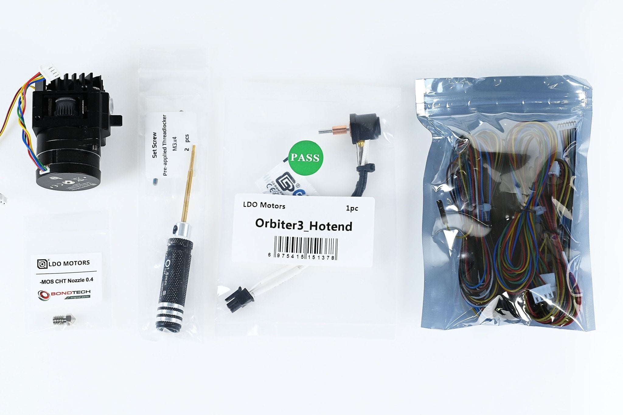 LDO Smart Orbiter (Orbiter 3.0) SO3 V6 / Revo - V6 Bondtech CHT - LDO - SO3 - DREMC STORE