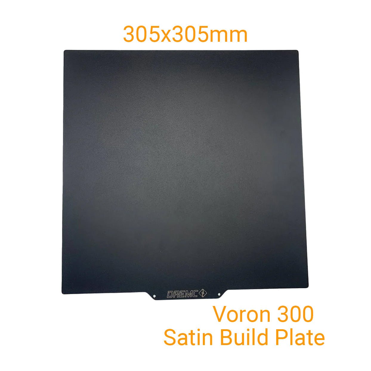 Light Satin PEI Spring Steel Build Plate(Bambu Labs, Voron, Creality, Prusa) - 305x305 - DRJS - 305 - 305 - DREMC STORE