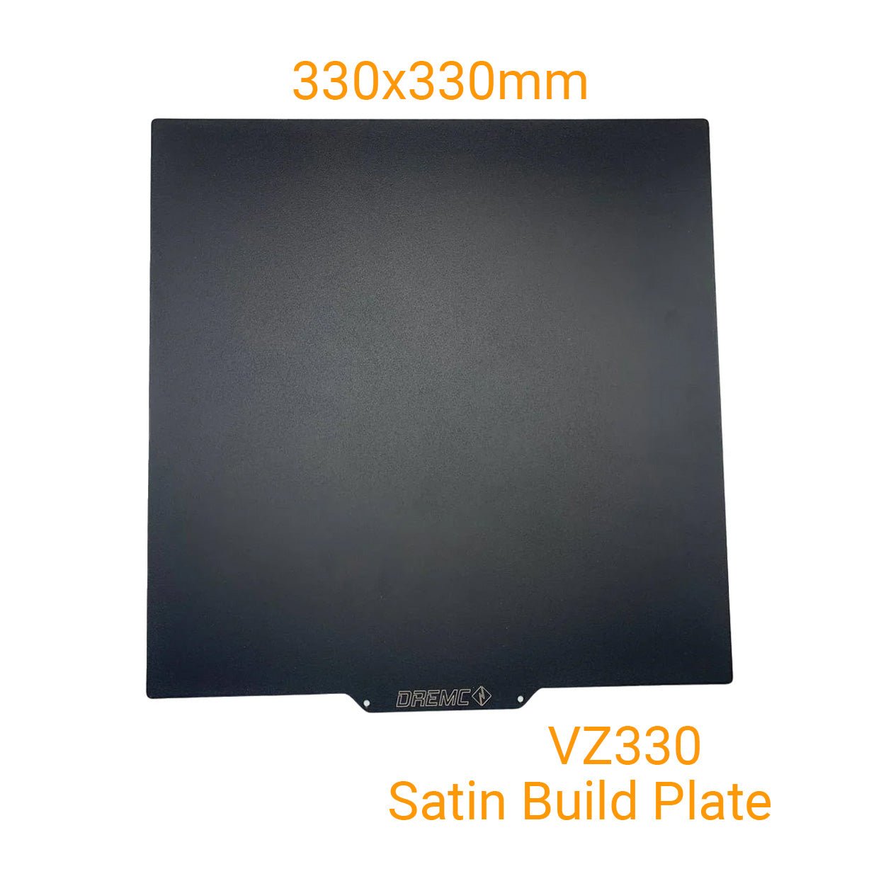 Light Satin PEI Spring Steel Build Plate(Bambu Labs, Voron, Creality, Prusa) - VZBot 330 - DRJS - 330 - 330 - VZ - DREMC STORE
